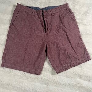 Wallin and Bros. Men’s casual  burgundy shorts size 34